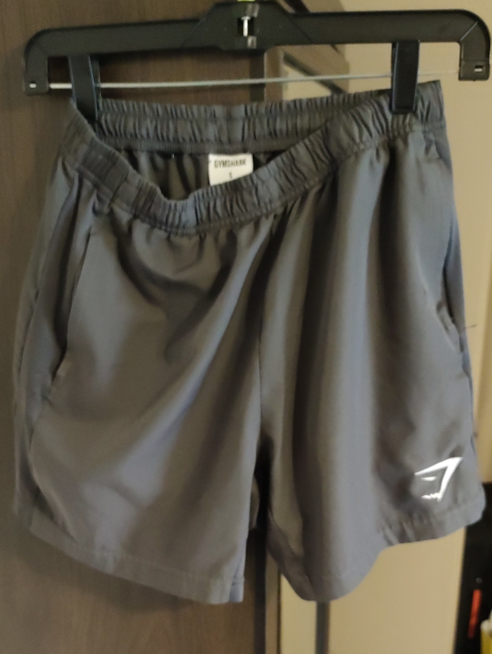 Gymshark Men’s Charcoal Gray Athletic Shorts